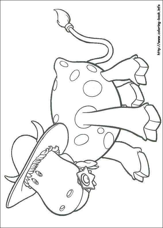 The Magic Roundabout coloring picture